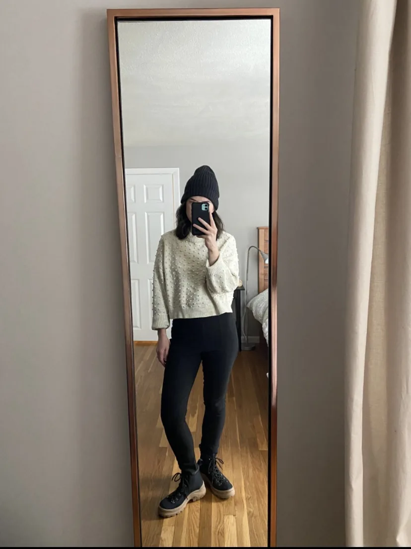 Gigi in an Elizabeth Suzann trade.