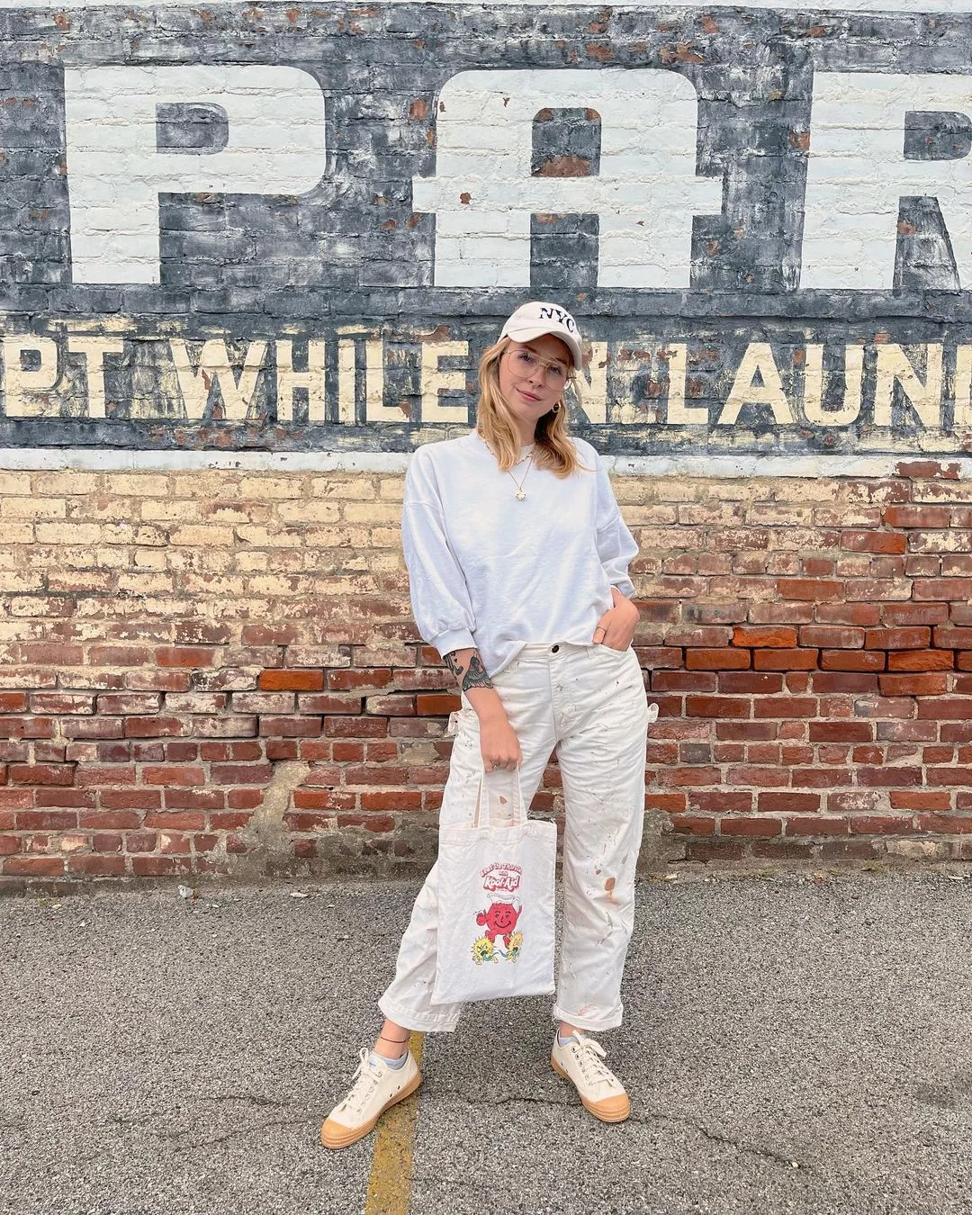 Brooke in a Rachel Comey Top.