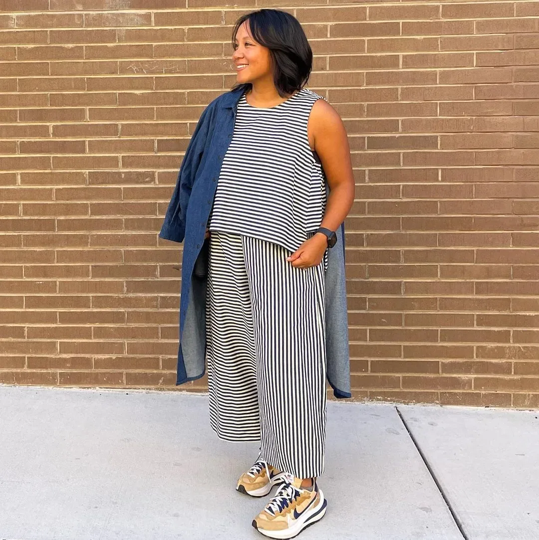 How Monelle mixes slow fashion brands with her upcycled, crocheted, and sewn pieces